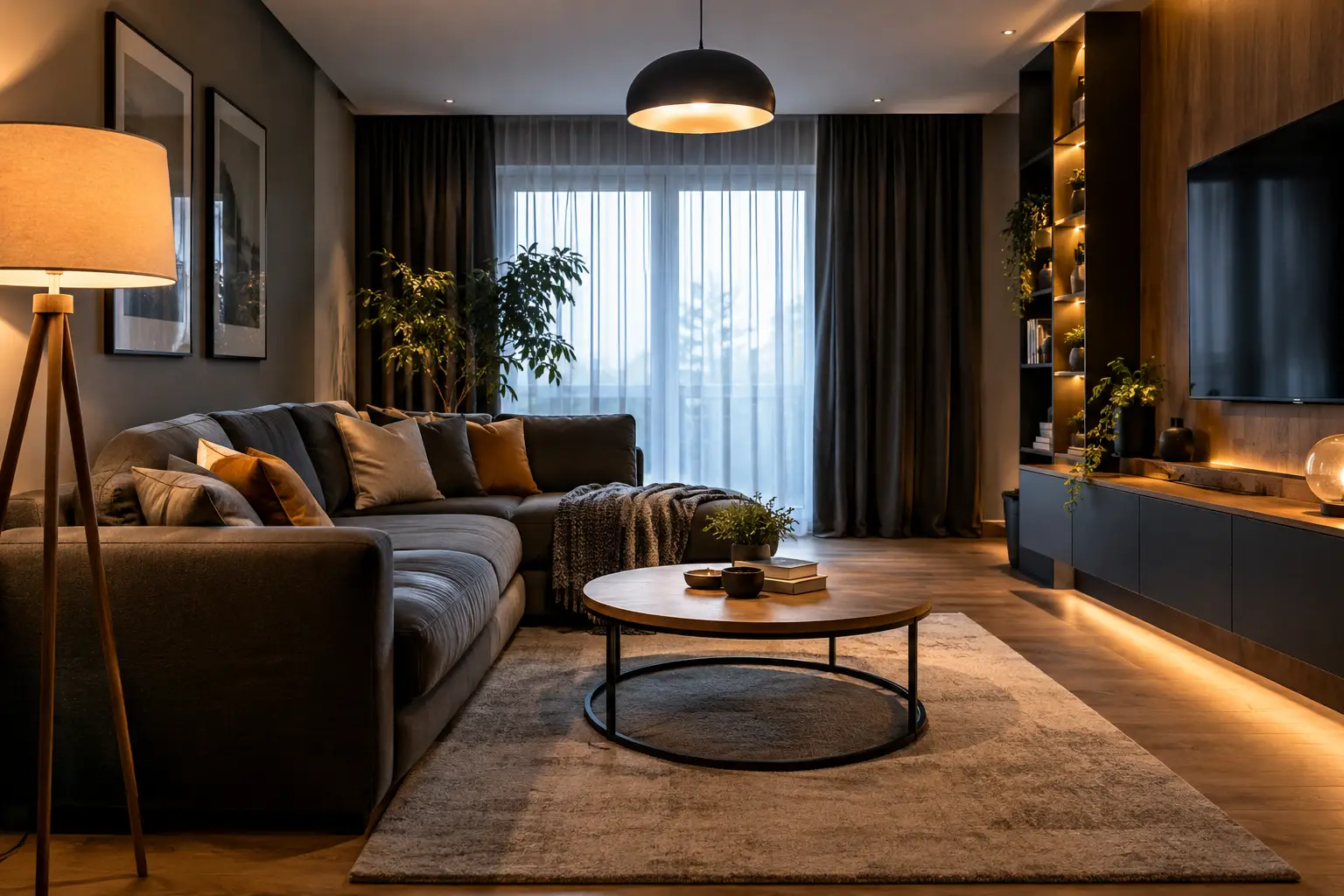 Jak oświetlić ciemny salon? 7 decyzji